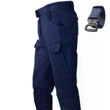 (S 45-55KG, Blue) 2025 Flap Pocket Men's Fleece Straight Leg Cargo Pants,Mens Work Pants for Hiking Climbing