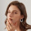 Womens Earrings,Simple U-Shaped Studs,Star Moon Butterfly Ear Jewelry 2