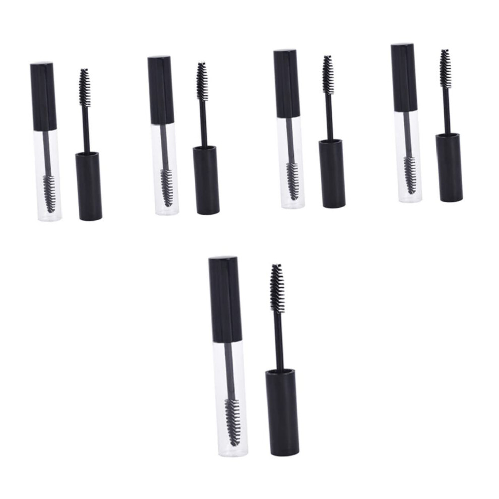Empty Mascara Tube 10ml with LeakProof Cap, Refillable Mascara Wand Bottles for Travel DIY