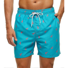 (KD16046,S)Mens Beach Shorts,3D Pineapple Print,Surf Swim Trunks,Hawaiian Style Shorts,Fruit Graphic Casual,Quick Dry Swimwear