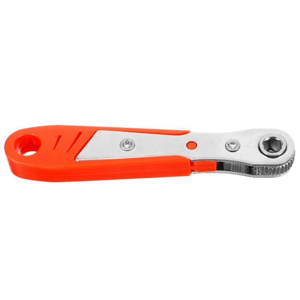 Mini Ratchet Wrench Tool Brake In Tight Spaces Narrow Cabinets Under Sinks 9164114349279