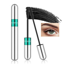 Waterproof Mascara 4D Fiber Lash Dual Brush for Volumizing and Lengthening 24H Smudge Proof