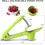 (Green) Cherry Fruit Kitchen Olive Core Remove Pit Tool Seed Gadget Stoner Corer Pitter Remover(green) 2