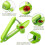 (Green) Cherry Fruit Kitchen Olive Core Remove Pit Tool Seed Gadget Stoner Corer Pitter Remover(green) 4