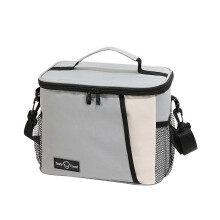 (Grey lunch bag) Insulated Lunch Bag Large Lunch Bags For Women Men Reusable Lunch Bag With Adjustable Shoulder Strap