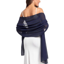 (Tibetan orchid 11  )Women Transparent Chiffon Shawl,Elegant Soft Silky,Breathable Lightweight,Evening Dress Wrap Shawl