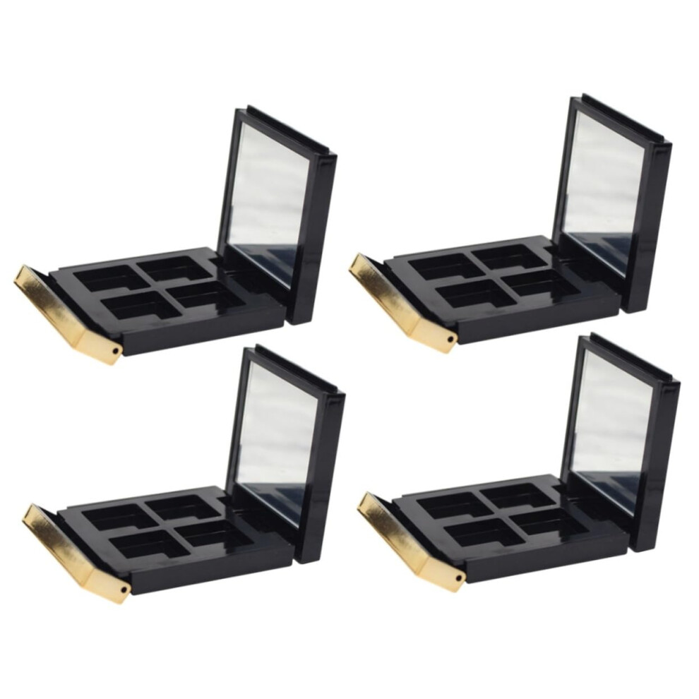 Empty Makeup Palette Set for Eyeshadow and Lipstick, Compact Travel Size DIY Cosmetic Container