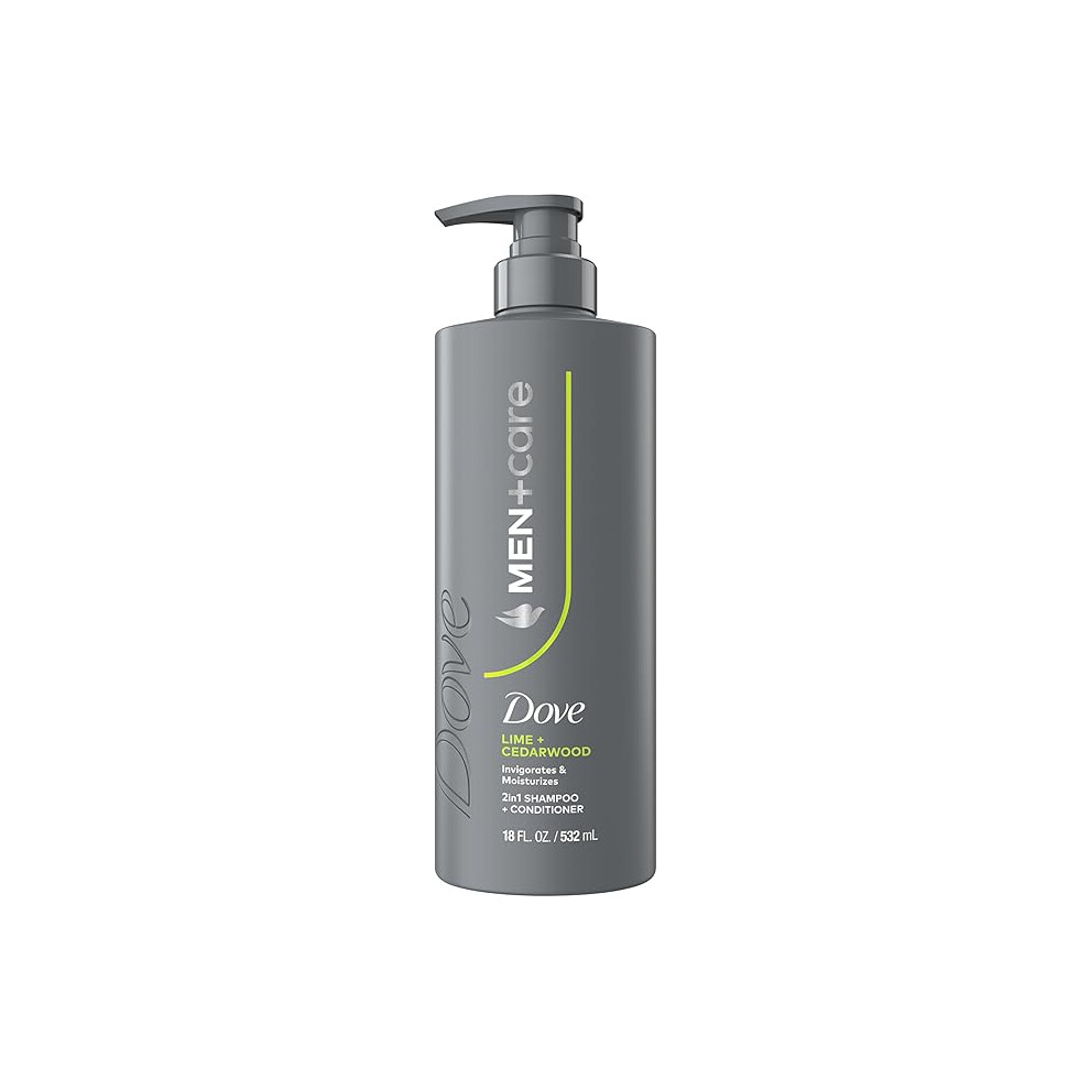 Dove Men + Care Shampoo 1 Count Lime & Cedar