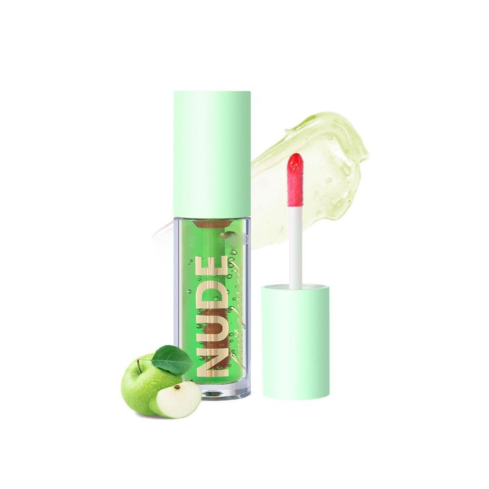 Pink Color Changing Lip Oil 04# With Longlasting Moisture And Natural Plumping Tint