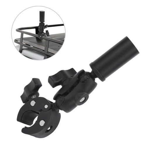 Easy Install Clamp Bracket for Mini Antenna - Secure Pole Mount 1