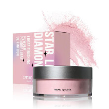 Loose Setting Powder Pink Shimmer Waterproof Oil Control Matte Finish for All Skin Tones