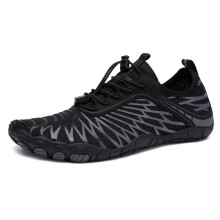 Barefoot Shoes for Neuropathy with Wide Toe Box Comfort, Natural Walking Support, 2.5 UK Black