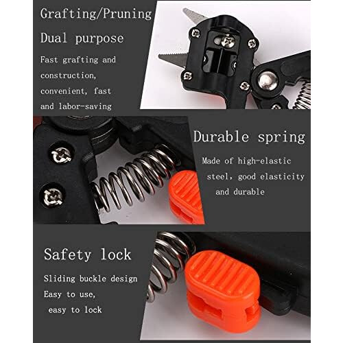 Professional Grafting Tool for Fruit Trees with Pruning Shears, Fast Cut,  Survival Rate 2