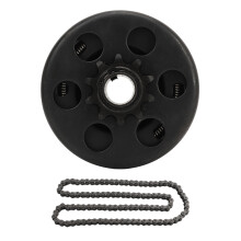 Go Kart Clutch Centrifugal Clutch 3/4 Bore 10 Tooth with #35 Chain for Mini Bike Honda Engines GX160 GX200 GC160 GC190 Briggs & Stratton 2-6.5 HP