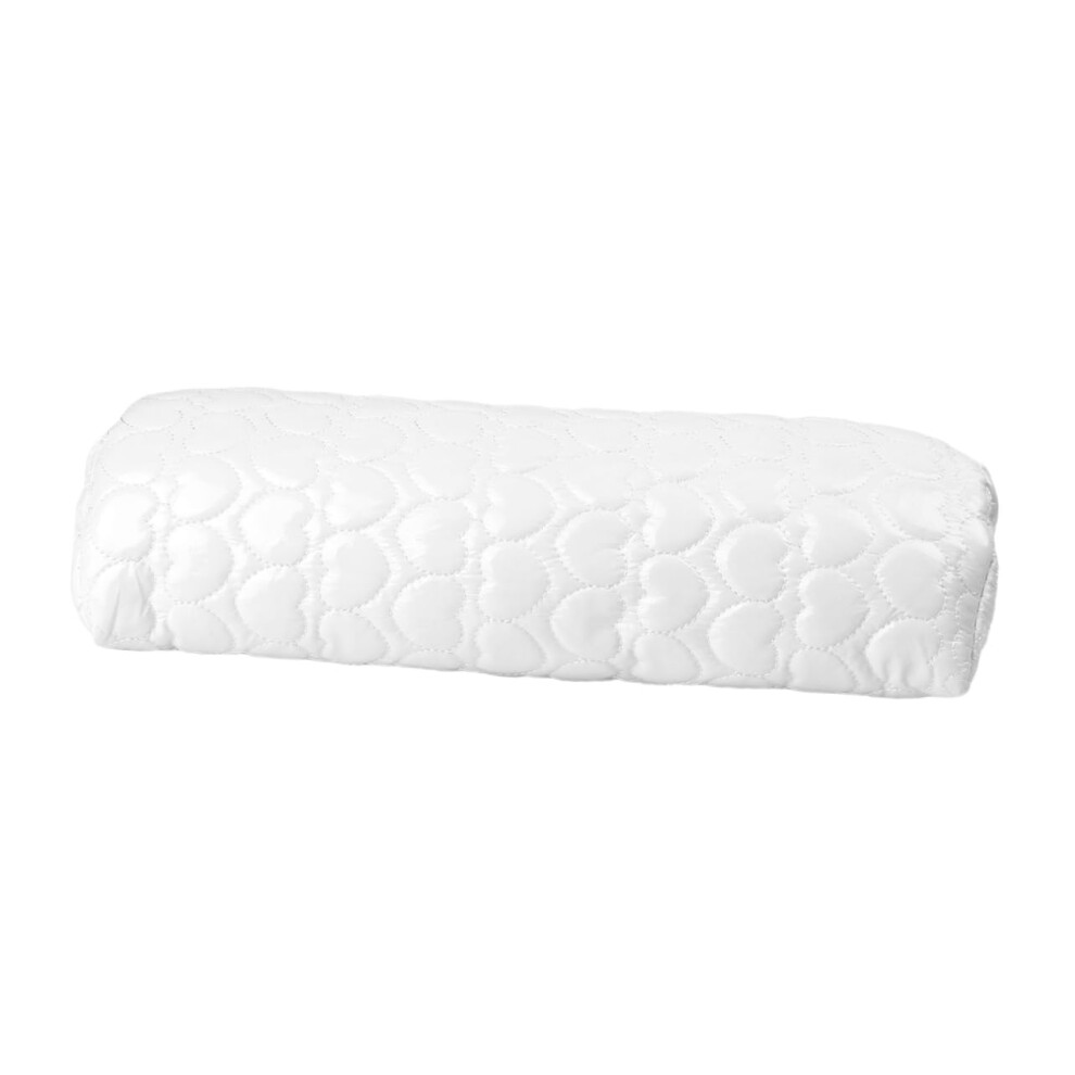 Ergonomic PU Leather Nail Arm Rest with Sponge Cushion and Steel Base for Manicure Salon
