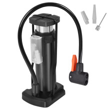 Bike Floor Pump with Gauge, Heavy Duty Aluminum Foot Air Pump for Motorcycle, Tires and Sports Balls