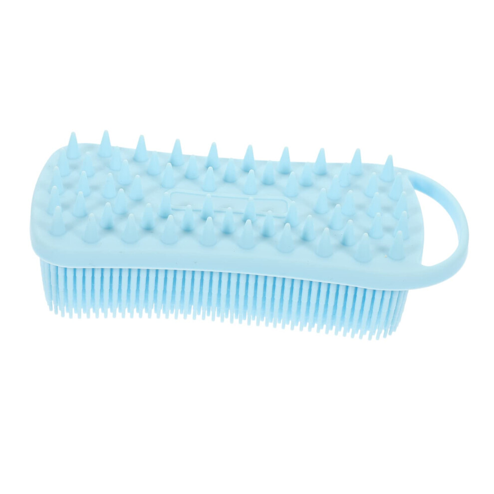 Scalp Massager Brush with Gentle Exfoliating Silicone Bristles for Shower and Full Body Cleaning