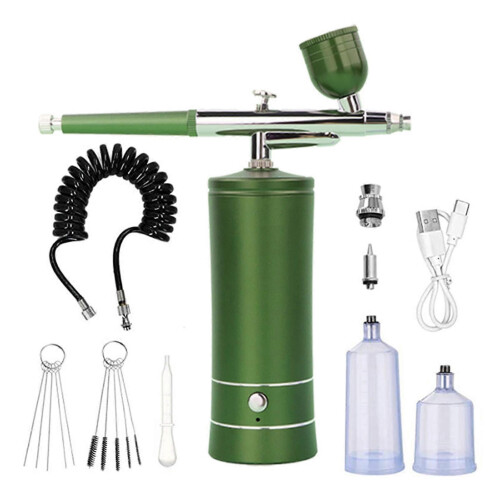 Airbrush Kit Multifunctional Cordless Airbrush Machine Kit Professional Studio Finishes