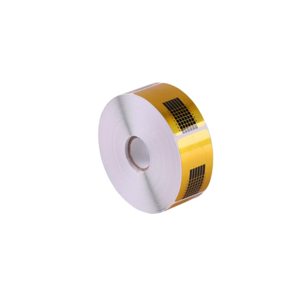 500pcs Self Adhesive Nail Extension Forms with Accurate Length Markings for Acrylic and Gel