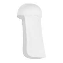 Hard Hat Sun Shade with UV Protection Neck Flap Wide Brim Hat for Fishing Hiking Cycling White