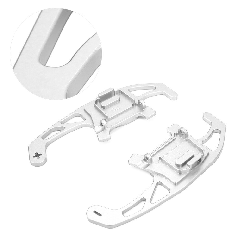 Aluminum Alloy Paddle Shifter Extension For Sagitar Gli 2016-2019 Silver 8011382435177