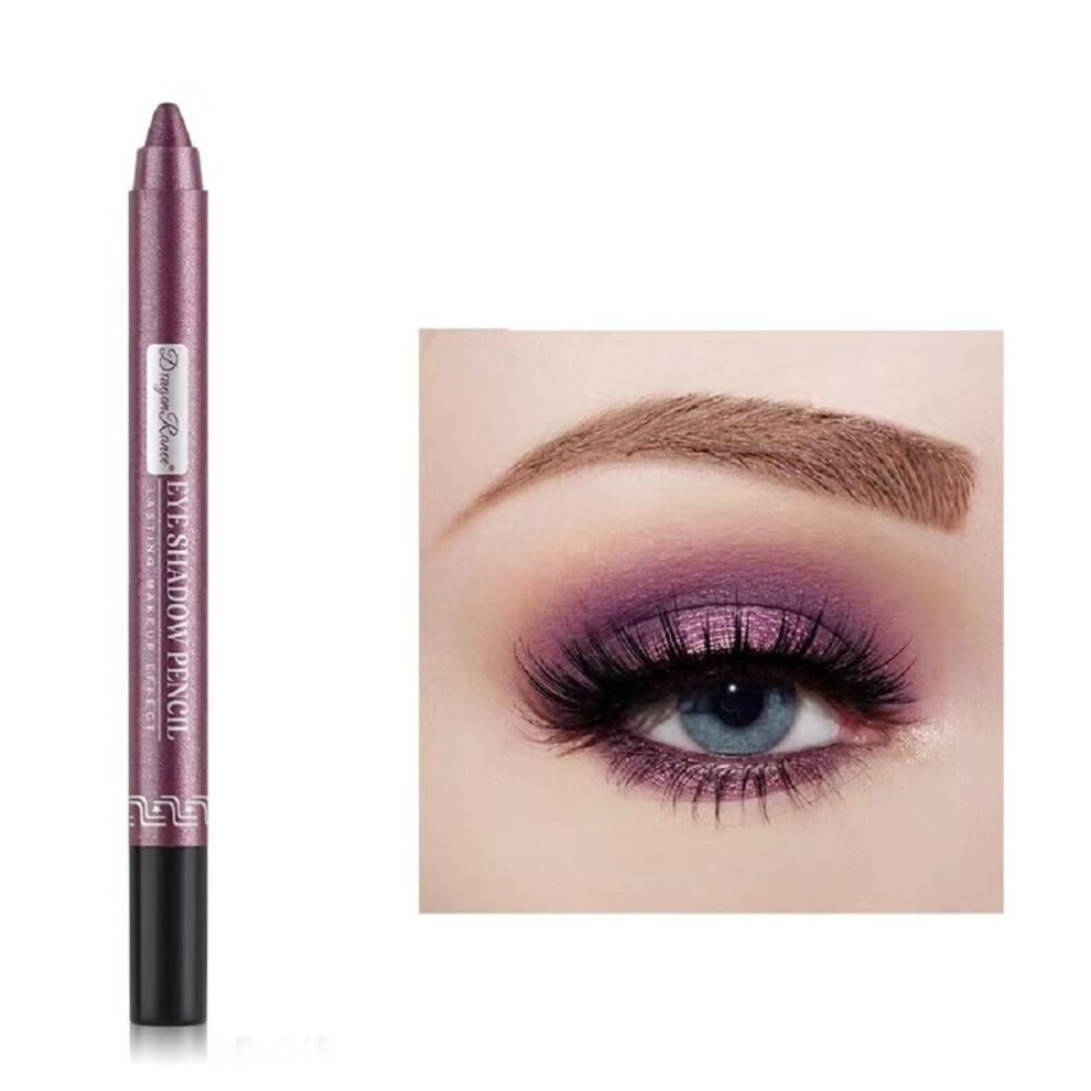 3in1 Long Lasting Eyeshadow Stick and Eyeliner Pencil with Builtin Sharpener, 12 Colors