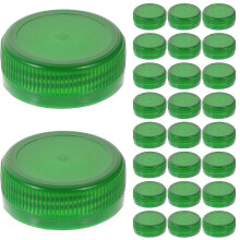 (Green) 100pcs Plastic Bottle Caps for Diy Crafts Development of Childrens Intelligence Reusable Bottle Lids -Yx