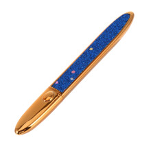 Self Adhesive Glitter Liquid Eyeliner Pen Blue Diamond Bling Quick Dry Long Lasting Lash Hold