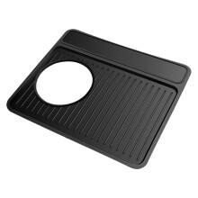 Coffee Tamper Pad AntiSlip Tamping Station Waterproof Pad Food Grade Kitchen Gadgets For Espresso Enthusiasts Travel