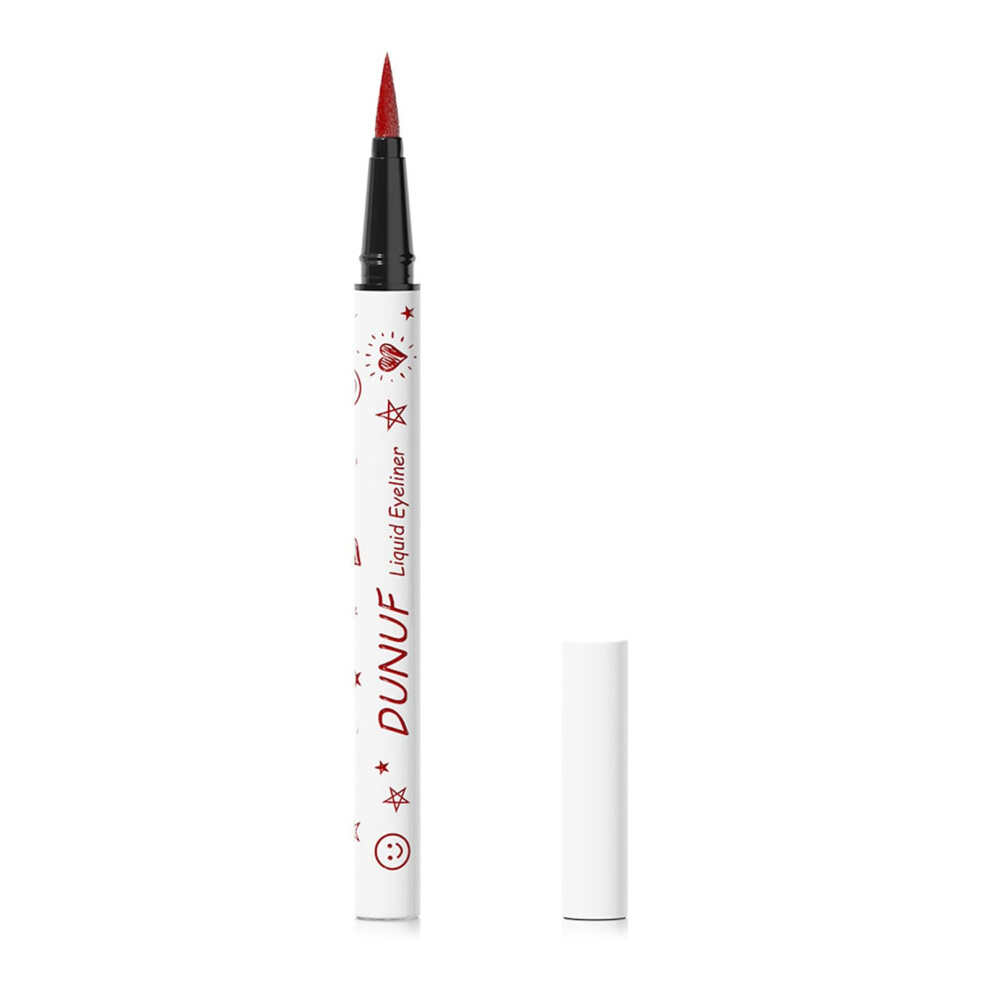 Waterproof Liquid Eyeliner Pen Matte Finish Smudgeproof Long Lasting Colorful Eye Makeup for Women