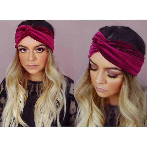 Fascia per capelli alla moda, 3 pezzi, per donna, per uso quotidiano, elastica, regolabile, comoda da indossare 2