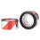 Bird Deterrent 80m Red Silver Reflective Tape for Orchards and Fields 13
