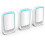 Air Ionizers for Home 3-Pack,Negative Ion Generator EU 1