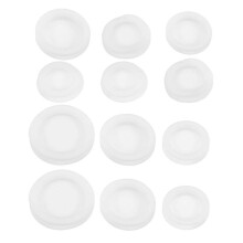 20 stuks rubberen stoppers voor spaarpotten, vervangende sluitingen voor spaarpotten, compact, veelzijdig en handig in gebruik.