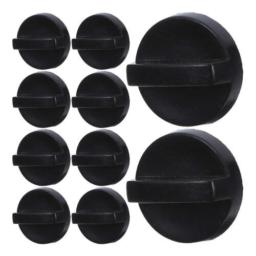 Gas Chainsaw Filter Screw Set 10Pcs Quick-Install Knobs Protective Cover For Outdoor Logging Applications 2