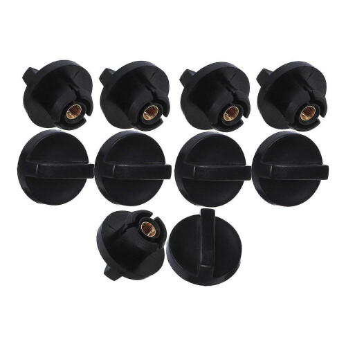 Gas Chainsaw Filter Screw Set 10Pcs Quick-Install Knobs Protective Cover For Outdoor Logging Applications 1