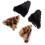 Fermagli per orecchie di animali, orecchie di gatto, comodi accessori per capelli in velluto resistente per donne, 4 pezzi 1