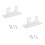 Wall Baseball Stand Storage Rack For Baseball Display Home Decoration 2Pcs 1