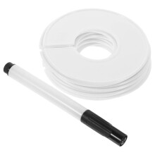Divisórias de plástico para roupas, organizador de guarda-roupa, organizador de armário, dupla face, 0,00 x 9,00 x 0,20 cm, pacote com 10 unidades.