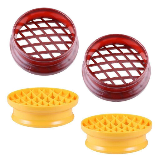 Bread Extrusion Mold Silicone Baking Tool for Home 4Pcs Assorted Color