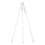 Table Display Easel Portable Iron Tripod Easel Foldable Design Shows 1Set 2