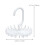 Rotating Scarf Tie Hanger Rack Non-Slip Multifunction Organizer 5Pcs 2