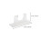 Wall Baseball Stand Storage Rack For Baseball Display Home Decoration 2Pcs 2