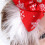 Tiara de Natal com Laço Vermelha para Bebê Menina 5