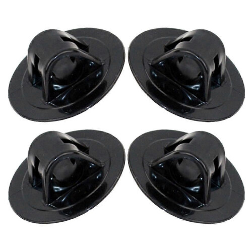 Supporto per motore in plastica per kayak, supporto per motore per gommoni e canoe, costruzione robusta, 4 pezzi 1