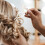 Forcina per capelli con fiocco francese, 4 pezzi, accessori per capelli in acetato 2