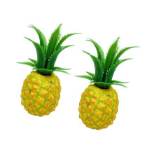 Simulazione di ananas modello ornamento artificiale per decorazione da tavolo 2 pezzi