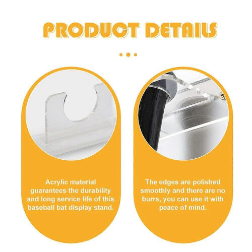 Wall Baseball Stand Storage Rack For Baseball Display Home Decoration 2Pcs 2