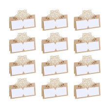 Tarjetas de decoración para celebraciones, hermosos marcadores de lugar para fiestas con estilo, diseño robusto