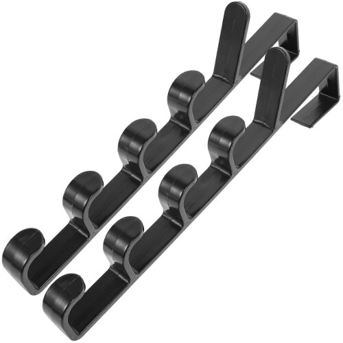 Over Door Hangers Hooks Door Back Hook Style ABS Space Saving 2Pcs 1